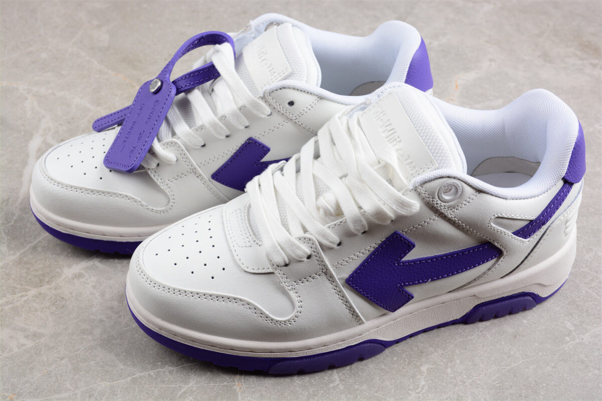 Off White Replica Out of Office Low White Purple