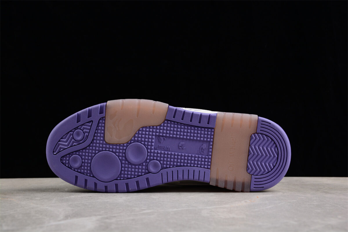 Off White Replica Out of Office Low White Purple For Walking