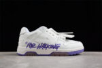 Off White Replica Out of Office Low White Purple For Walking