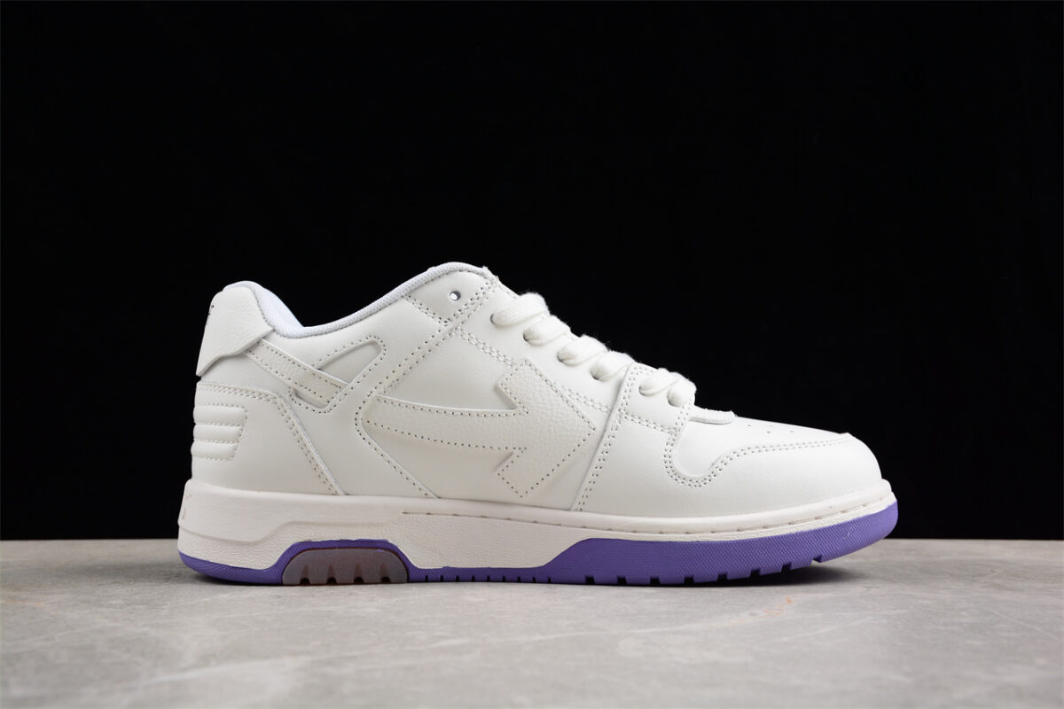 Off White Replica Out of Office Low White Purple For Walking