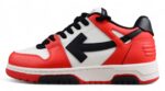 Off White Replica Out of Office Low White Red Black Sneakers