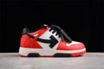 Off White Replica Out of Office Low White Red Black Sneakers