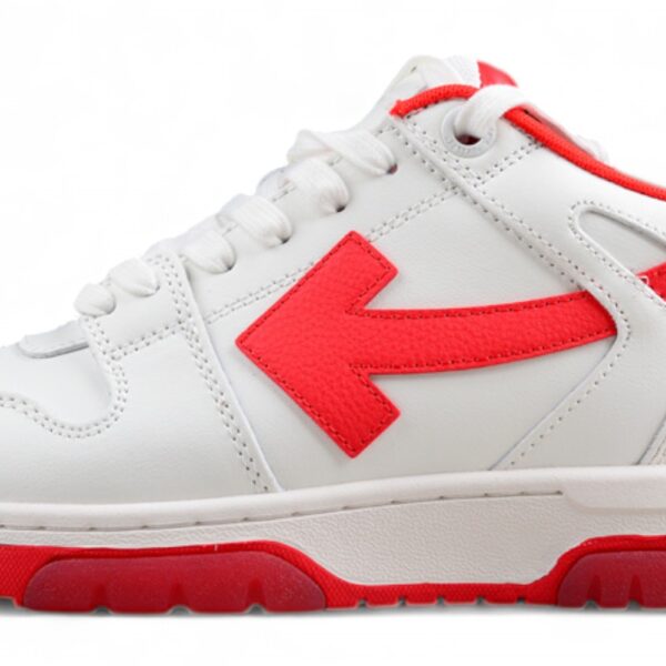 Off White Replica Out of Office Low White Red Sneakers
