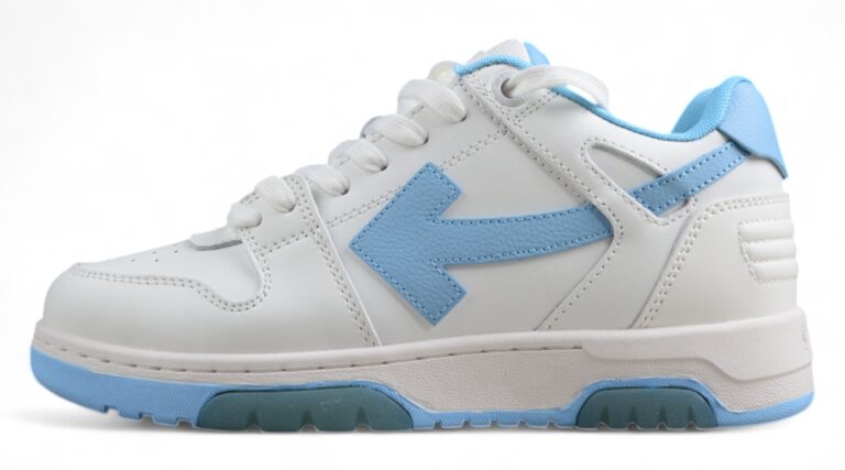 Off White Replica Out of Office Low White Sky Blue Sneakers