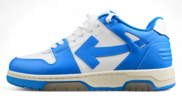 Off White Replica Out of Office Low White Sky Blue Sneakers