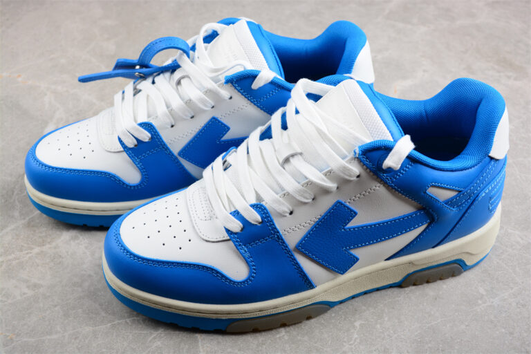 Off White Replica Out of Office Low White Sky Blue Sneakers