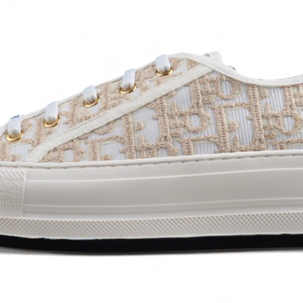 Dior B23 Oblique Low-Top Sneaker – Black with Gum Sole (Copy)