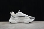 Dior Airmesh Sneaker – White Mesh with Grey Leather Overlays