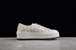 Dior B23 Oblique Low-Top Sneaker – Black with Gum Sole (Copy)