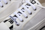 Dior B713 Low-Top Sneaker – White Canvas with Logo Detailing