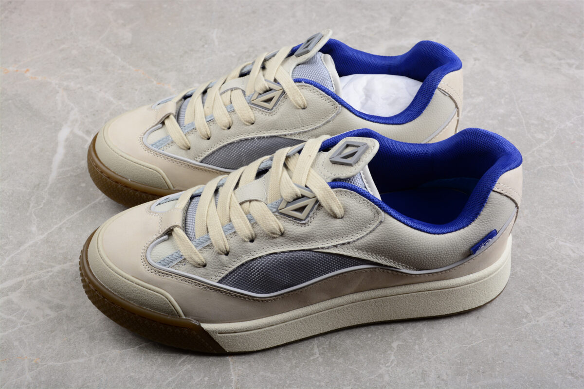 Dior B31 Low-Top Sneaker – Beige, Grey & Blue