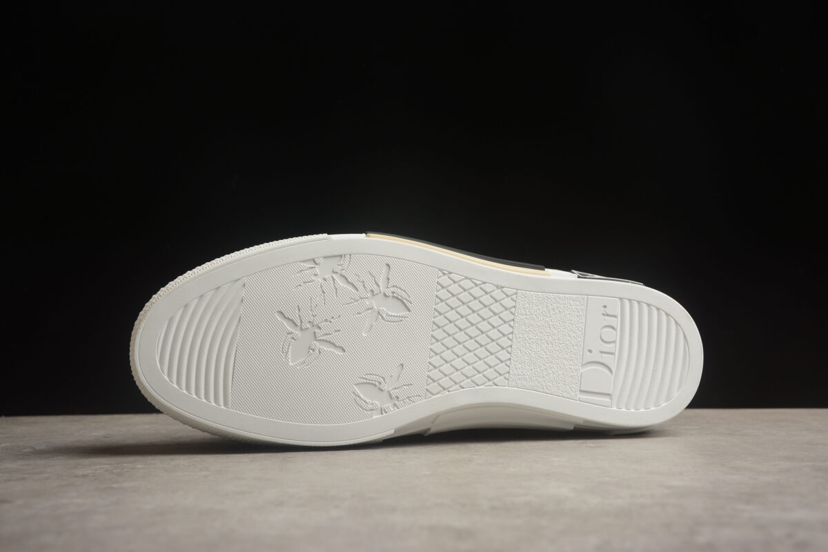 Dior B23 High-Top Sneaker – Blue Oblique Canvas