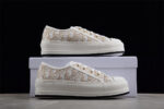Dior B23 Oblique Low-Top Sneaker – Black with Gum Sole (Copy)