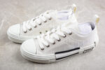 Dior B23 Oblique Low-Top Sneaker – Black with Gum Sole (Copy)