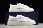Dior B23 Oblique Canvas Low-Top Sneaker – White