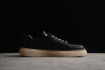 Dior Leather Low-Top Sneaker – Black/Beige