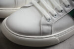 Dior Low-Top Sneaker with Green Panel & Embroidered Logo