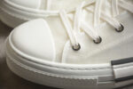 Dior B23 Oblique High-Top Sneaker – White/Transparent