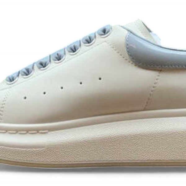 Alexander McQueen Oversized Sneaker – Light Blue Heel Tab